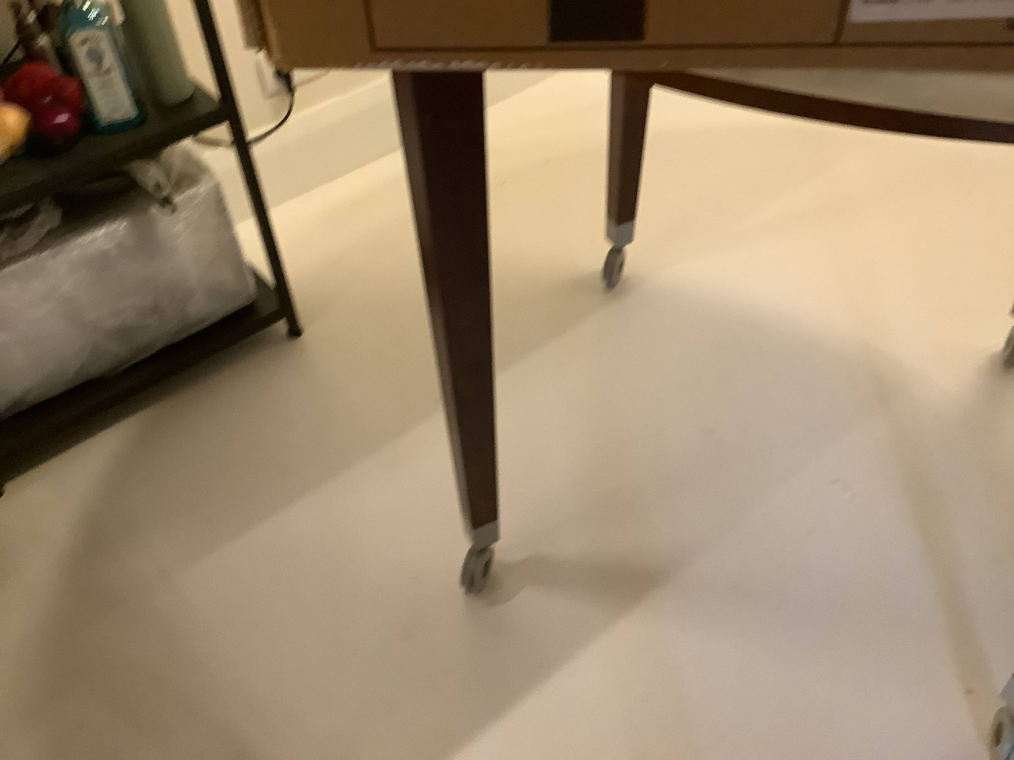 Table Haute Marbre Carrara + 5 Tabourets "Neoz" par Philippe Starck /Draide