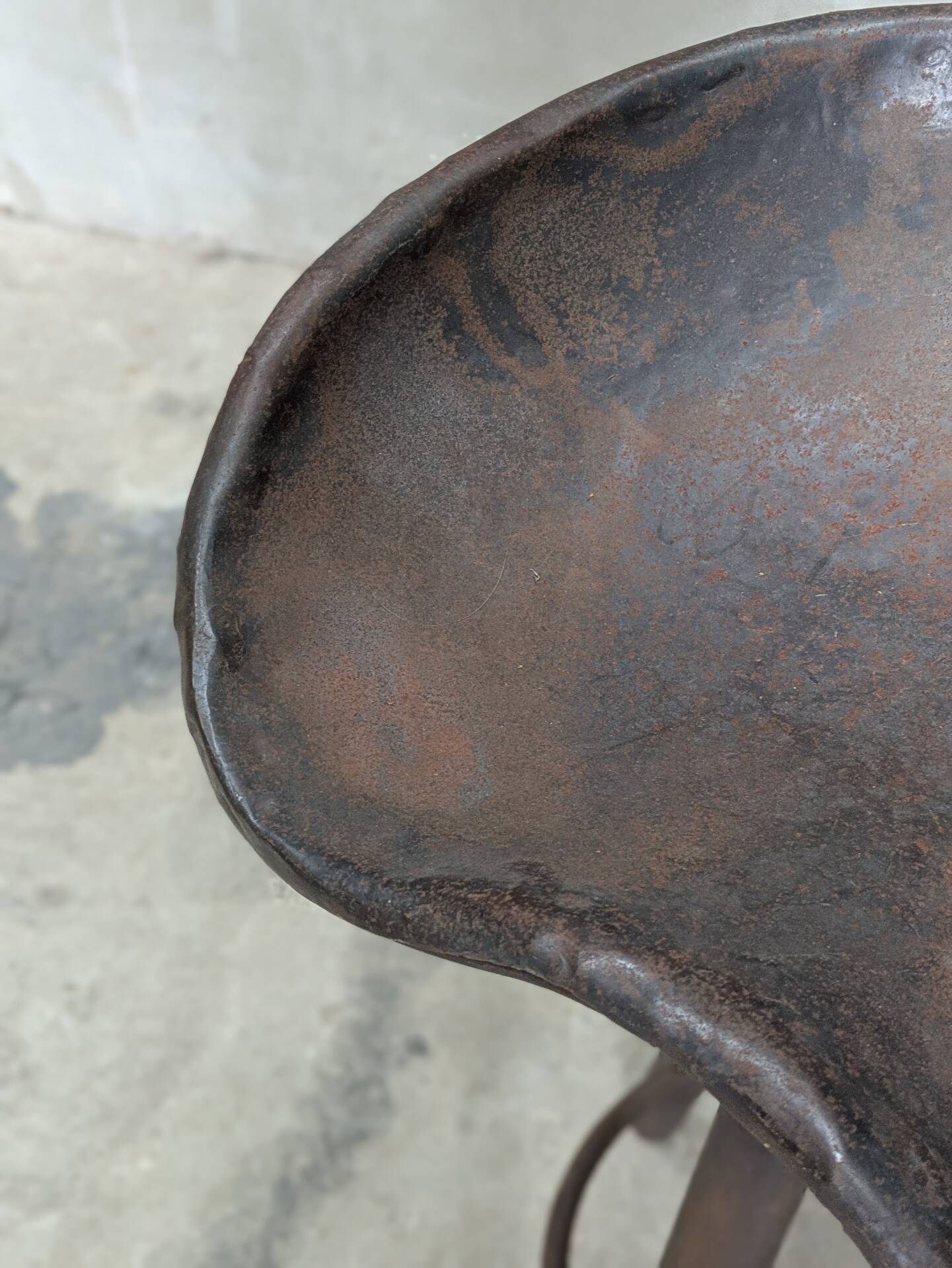 Industrial swivel stool