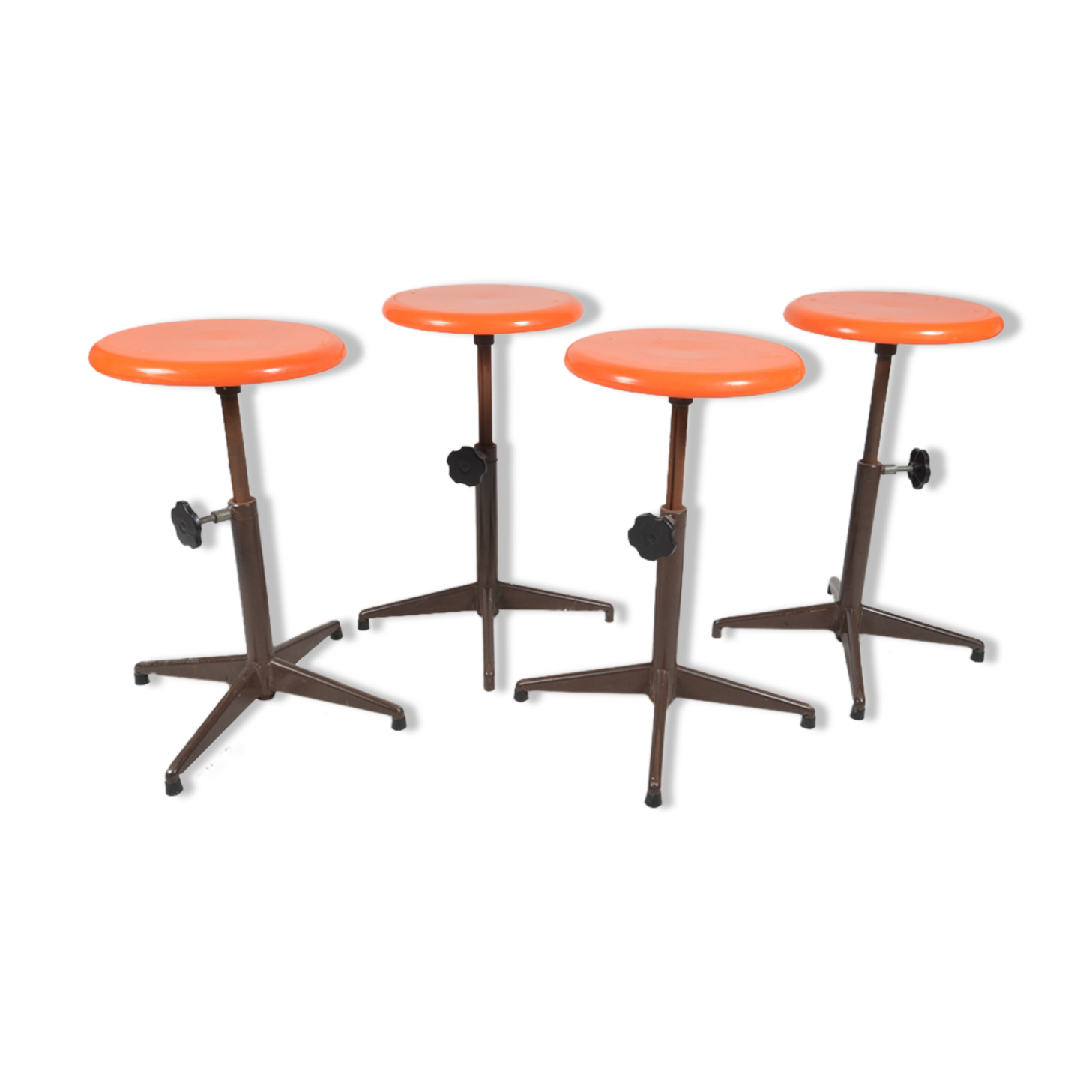 Set de 4 tabourets industriels Strafor