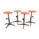 Set de 4 tabourets industriels Strafor