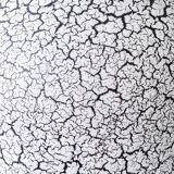 Jasba "Cortina" ceramic table lamp with crackled glaze, mid-century style, 1950s.