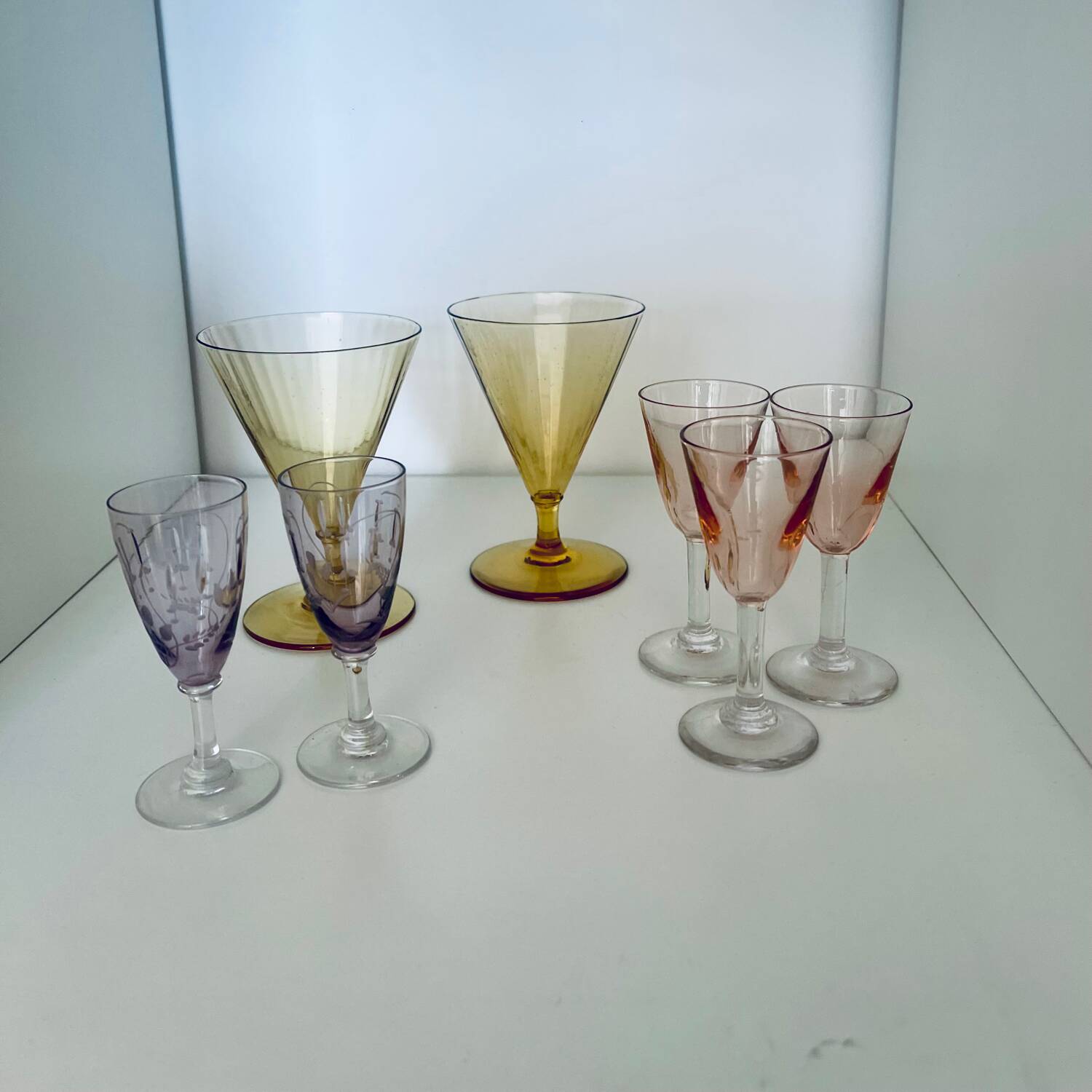 Art Deco liqueur service