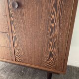 Vintage rosewood chest of drawers 60s