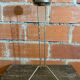 Tripod Metal Gold Ashtray + Vintage Push Ashtray