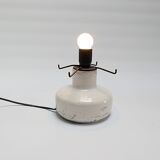 Vintage lamp from the 70s, design 1970s, ACCOLAY ceramic, resin, fiberglass