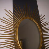 Sun mirror oval chaty vallauris 19x27cm