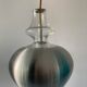 3 suspensions Raak Carthago aluminium and glass 1970