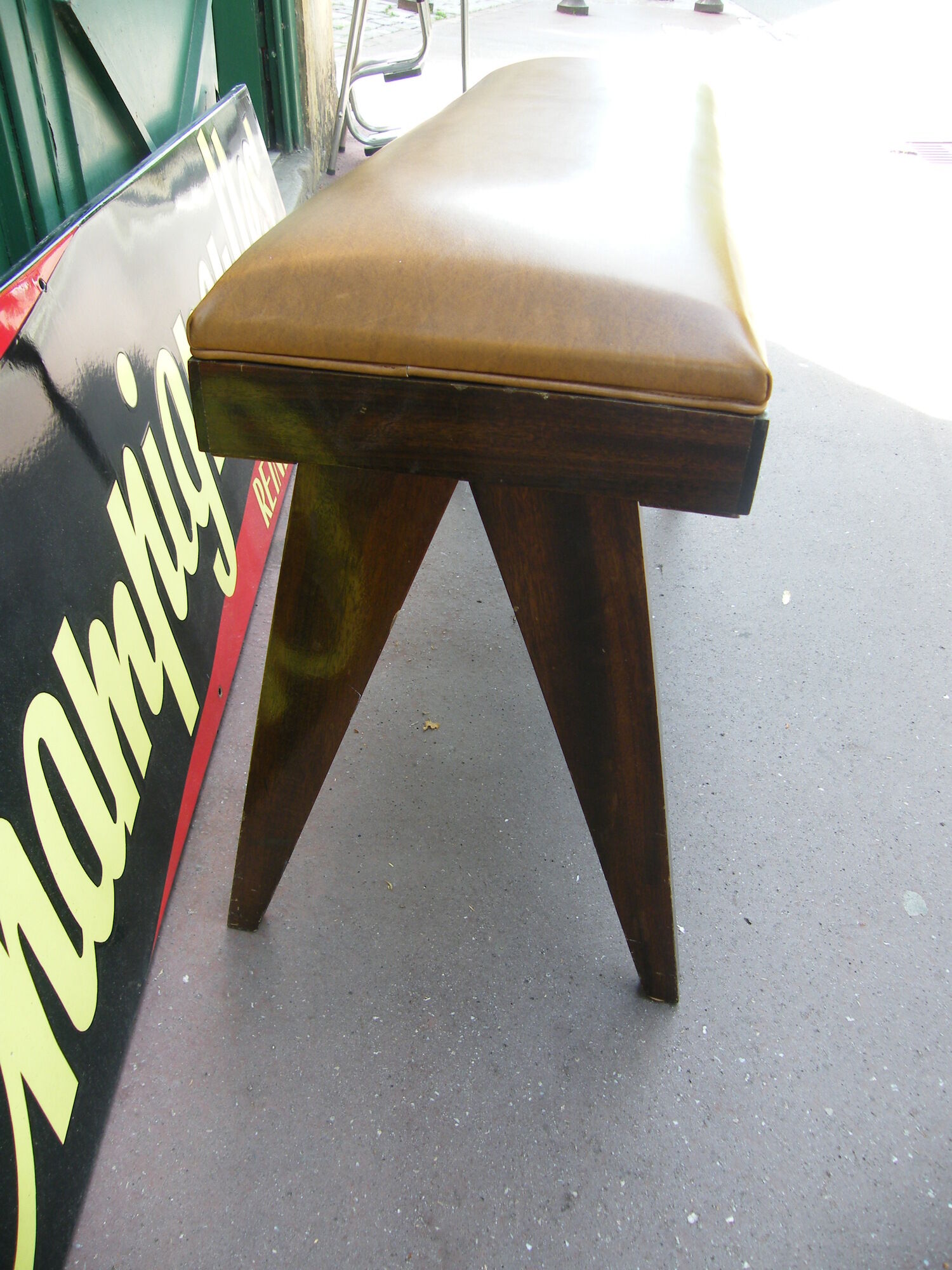 Banc de piano pour 4 mains pieds compas