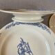 Ensemble 6 assiettes 22cm, 7 assiettes 23cm et compotière, Terre de fer