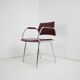 Chrome (Faux) Leather Armchair by Kovona, 1980's, Czechoslovakia