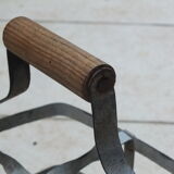 Galva basket with 6 bottles wooden handle