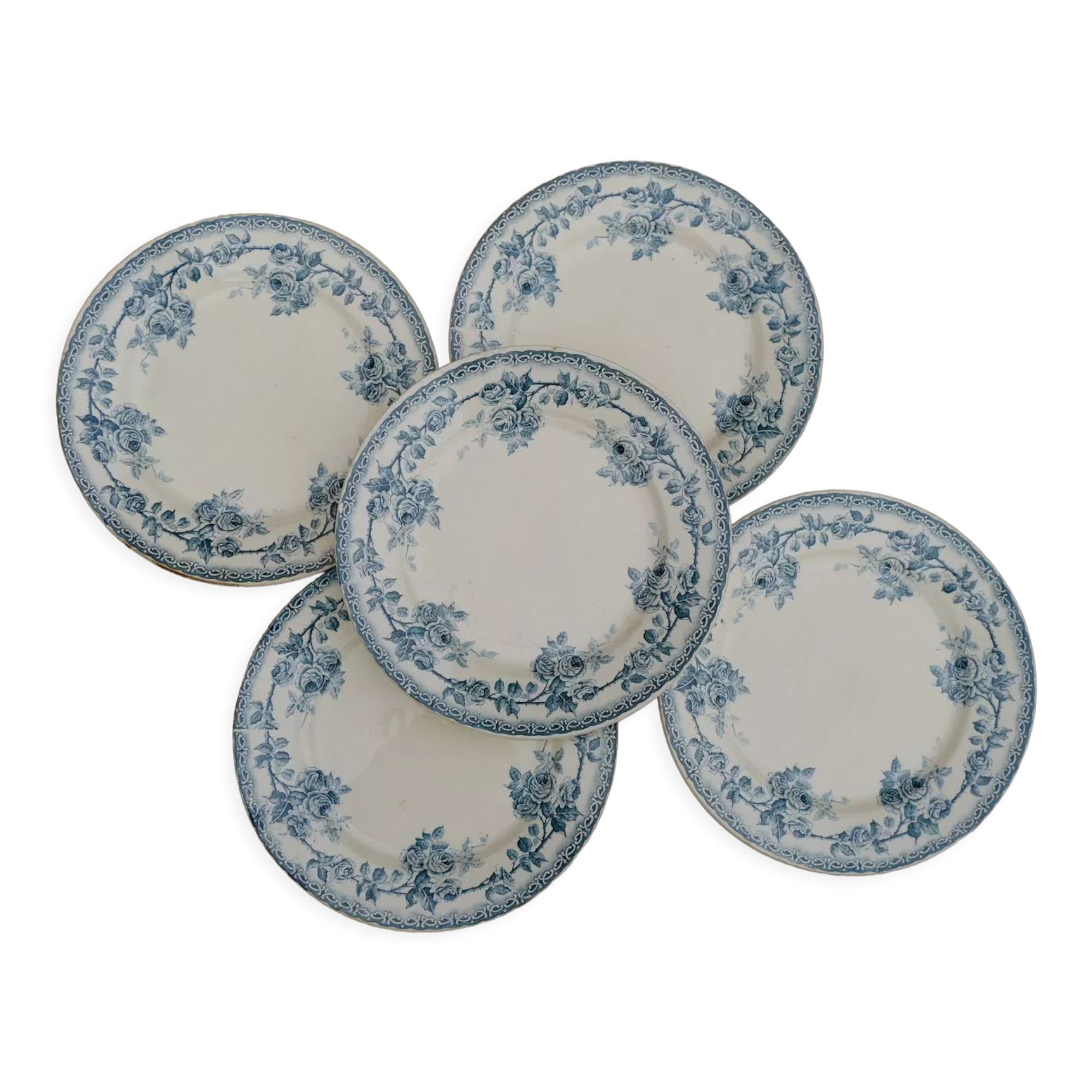 Blue iron earth plates