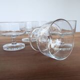 6 cavalier champagne glasses
