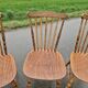 Lot de 5 chaises baumann bistrot modèle tacoma