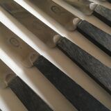 Set of 8 Art Deco knives in rosewood Robert Linzeler Paris