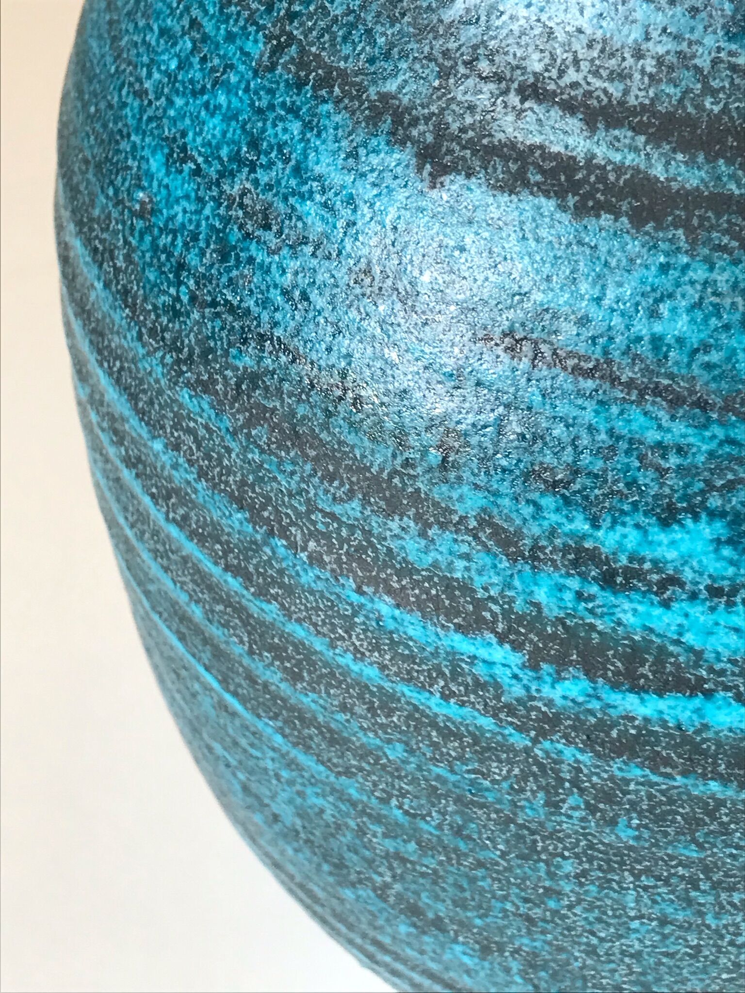 Vase céramique  série gauloise par accolay vintage années 60