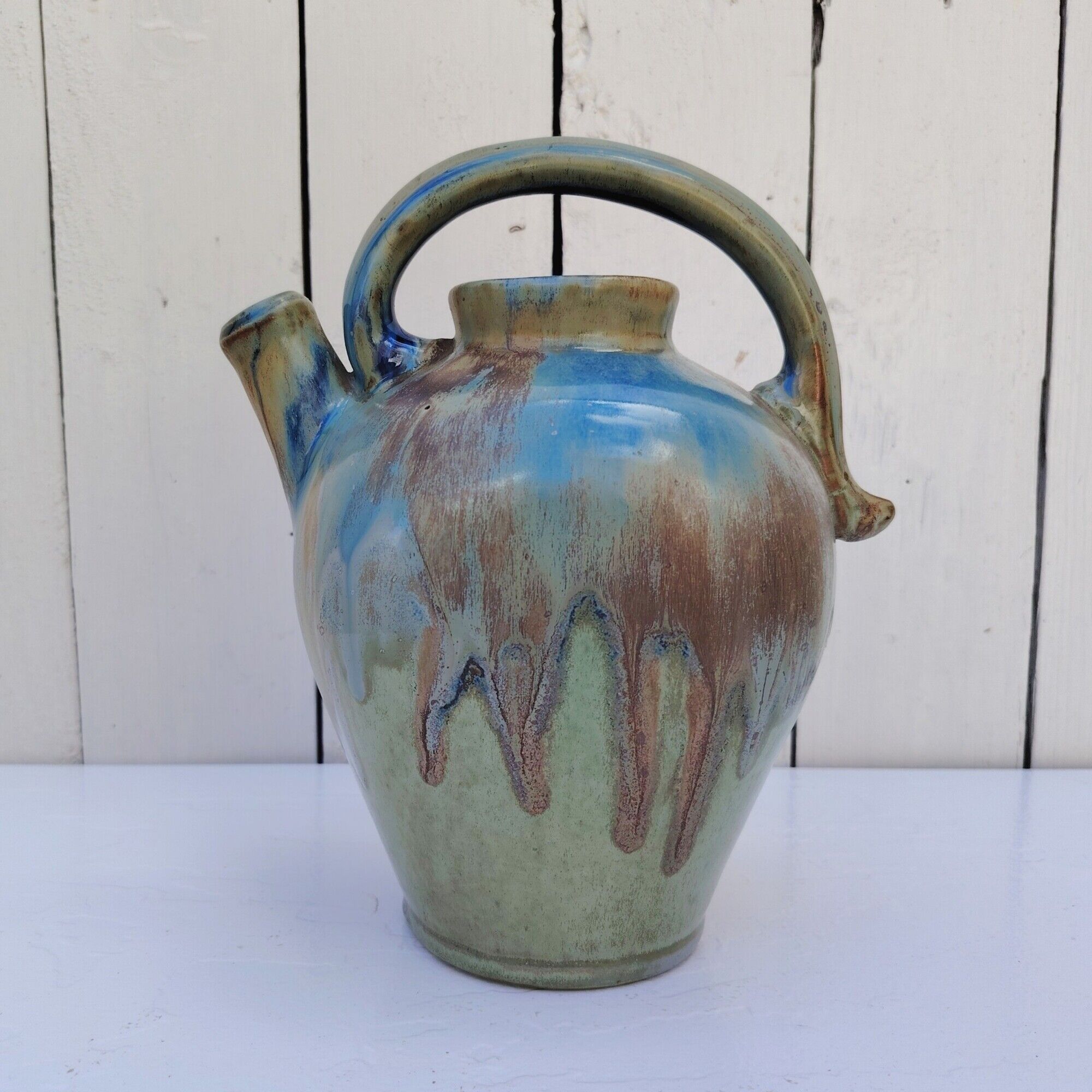 Ceramic pitcher, Vallauris, Gilbert Métenier, vintage