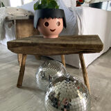 Vintage tripod stool