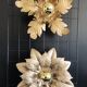 Applique feuilles 2 corolles