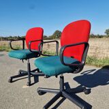 Set of 2 ergonomic office chairs from Vitra