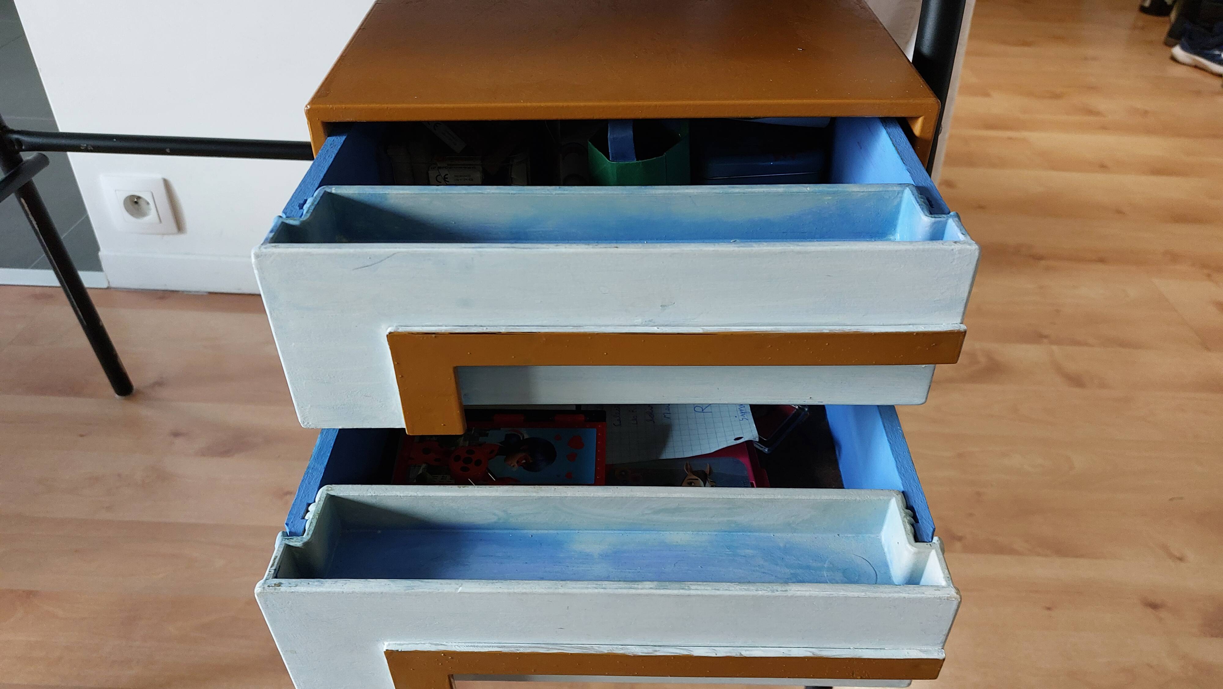 bureau vintage année 60