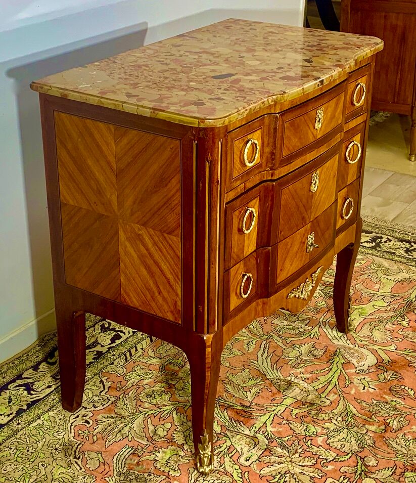 Louis XVI style chest of drawers