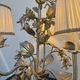Florentine lamp with foliage from the 1970s.