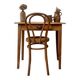 Bureau, table d’appoint en hêtre, restauré