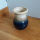 Handcrafted stoneware vase signed Eric Pepin