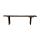 Banc en bois rustique