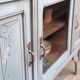 Patinated buffet top
