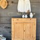 Rustic wooden Parisian buffet