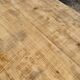 Louis Philippe style 1900s bistro farmhouse table with swivel legs