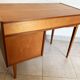 Bureau vintage scandinave en teck, année 60
