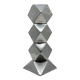 Vase sculptural en fonte d’aluminium, 1970