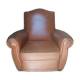 Vintage leather club chair