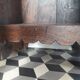Rustic entrance furniture a carved door solid oak style with fitting
