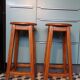 "Pair of bar stools, counter 1930"