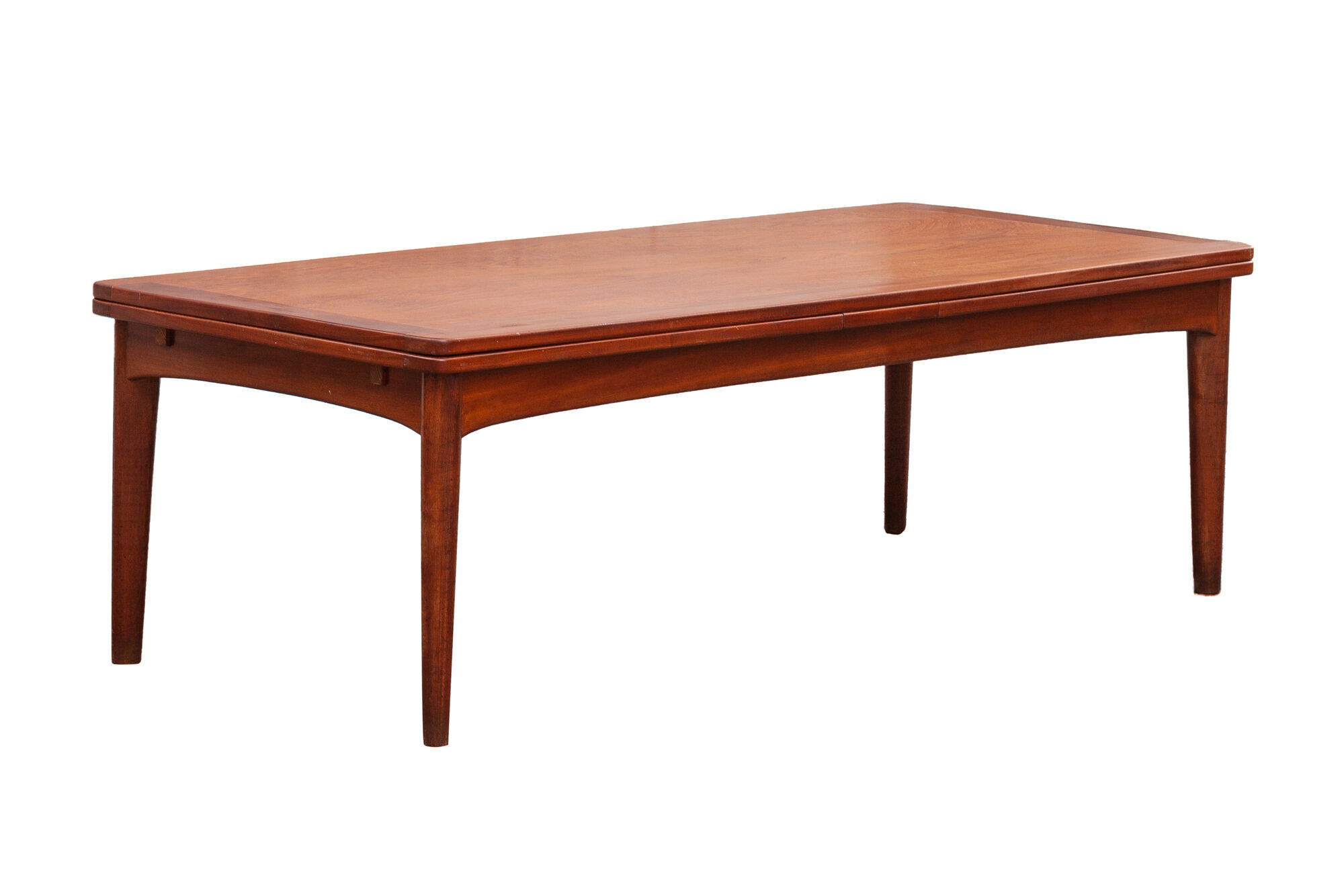 Solid wood extensible table by Jhan Paulussen, 1960
