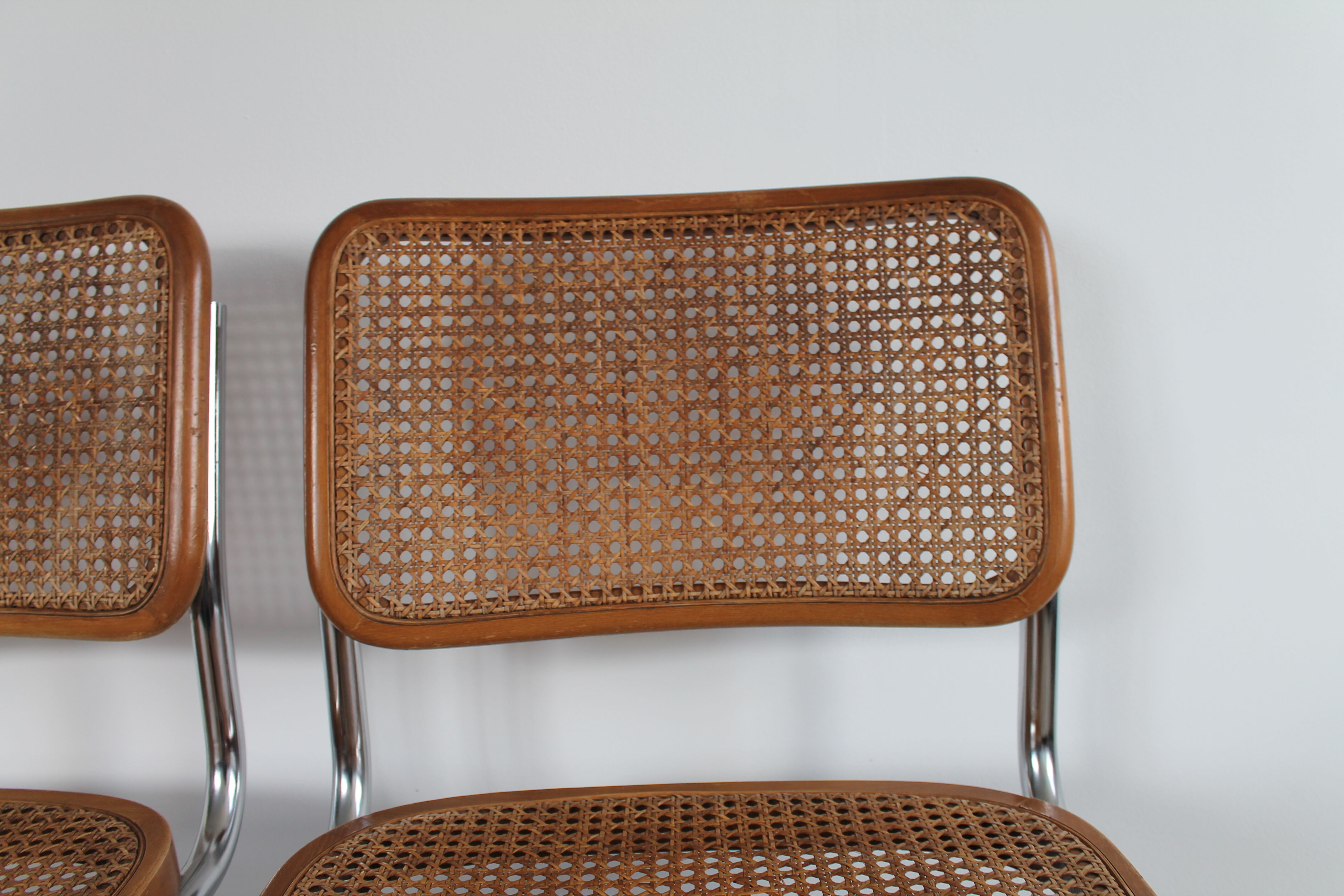 Lot 2 chairs Marcel Breuer Cesca B32