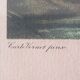 Table engraving carle vernet (1758-1836) the hunt engraved by debucourt