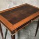 Small Louis XVI style desk in marquetry.