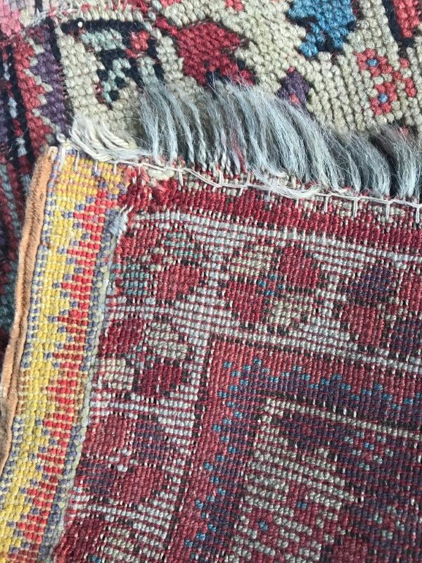 Former 18th century Turkish carpet 150 X 100 CM hand made