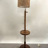 Art deco rope floor lamp