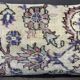 Housse de coussin lombaire en tapis décoloré 40x60 cm