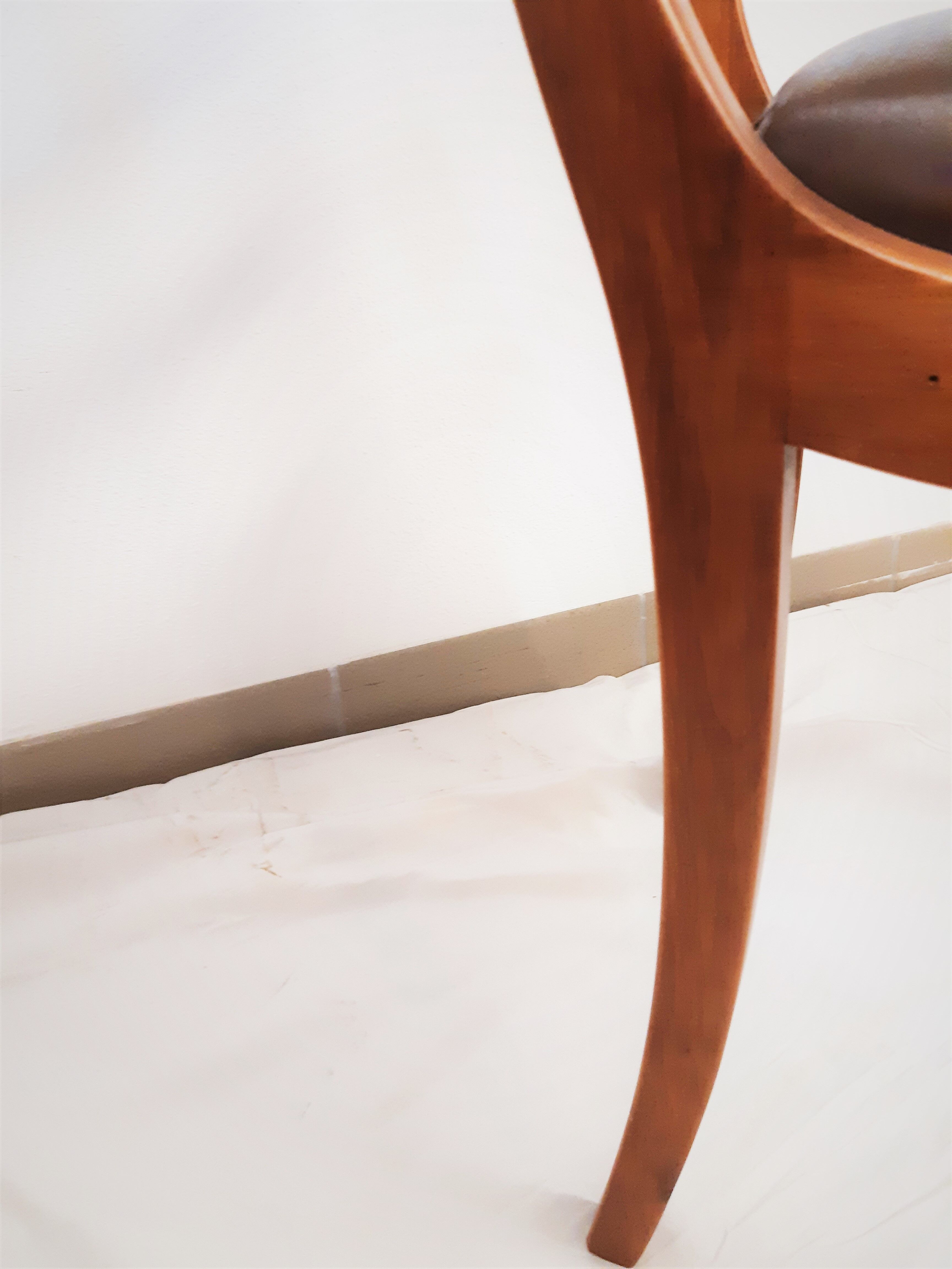 Set of 6 restored Restoration style chairs