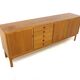Scandinavian walnut sideboard, Skaraborgs Möbelindustri, Sweden, 1960