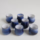 Ceramic liqueur service by Bernadette Sepulchre - Belgium