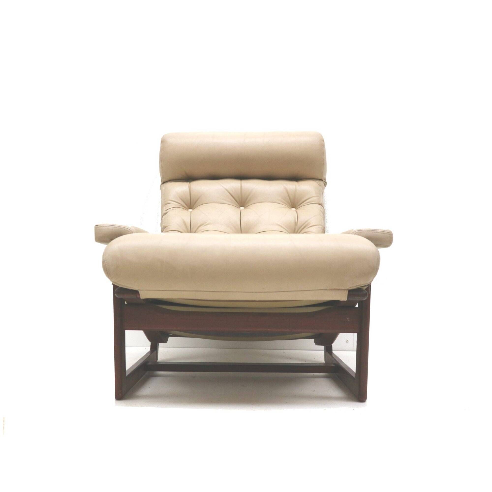 Rare vintage Scandinavian armchair from the 1960s
