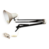 Lampe d’architecte Ledu noire et blanche vintage